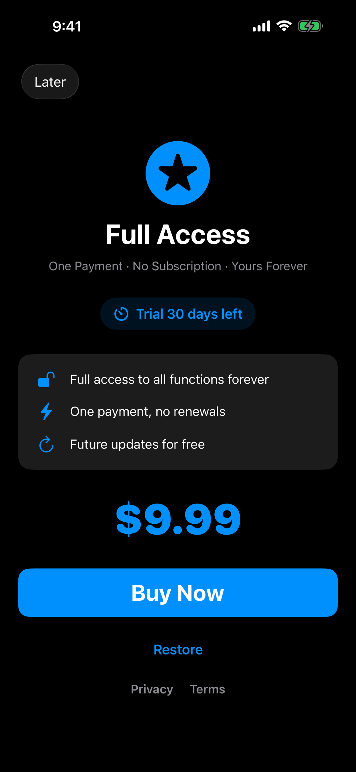 Full access